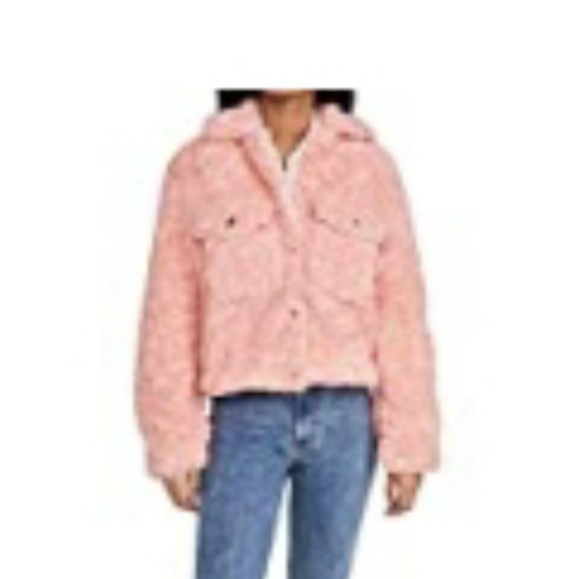 Free People Jackets & Blazers - FREE PEOPLE Women's Teddy Swing Jaquet  sz S
